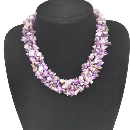 European And American Vintage Court Style Gravel Necklace