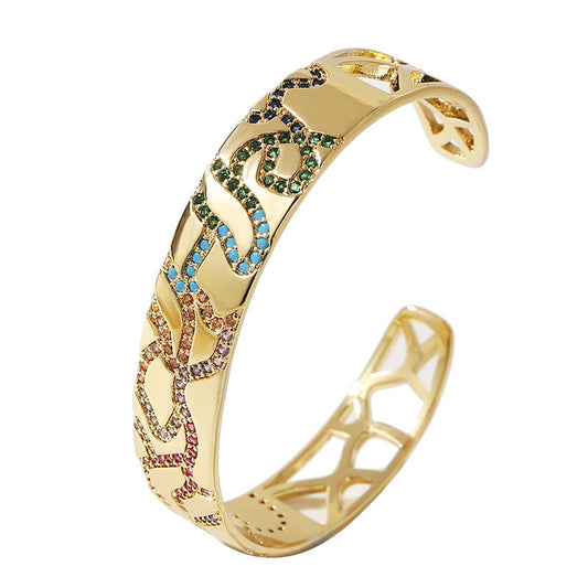 European And American Simple Personality Geometric Bracelet Women